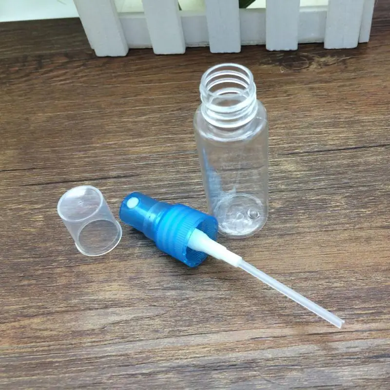 1 шт. 20ML прозрачный пустой Заправляемый спрей бутылки пластиковые мини