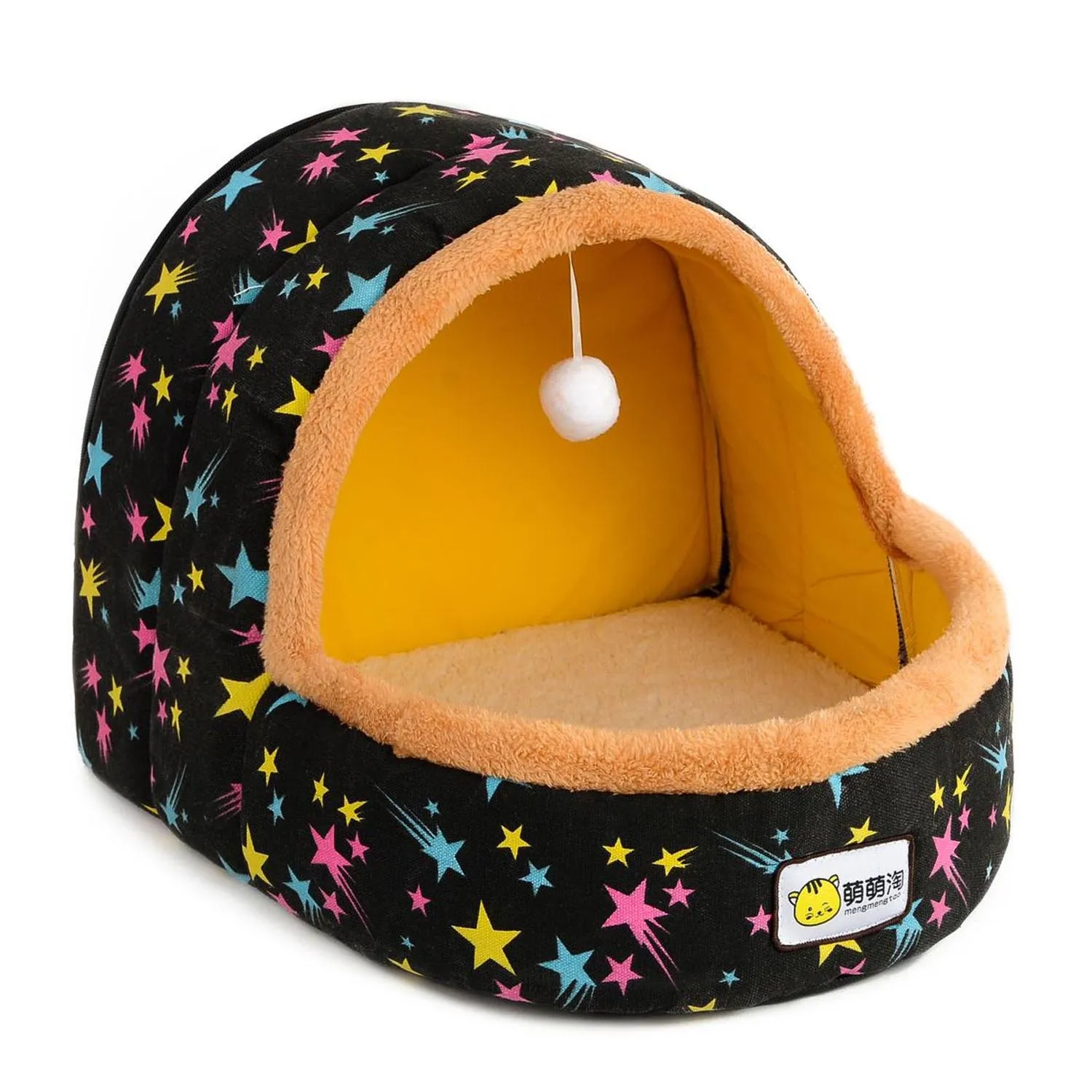 Зимняя одежда для собак маленьких кровать из мягкого плюша Теплая подушка