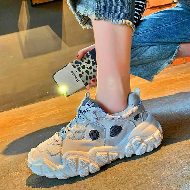 Новая женская Вулканизированная обувь высокого качества; Zapatos De Mujer; удобная спортивная обувь на плоской подошве; chaussures femme; Повседневная Уличная обувь