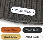 Этикетки, коричневыеЗолотыечерныебелые, 50 шт., 45x13 мм