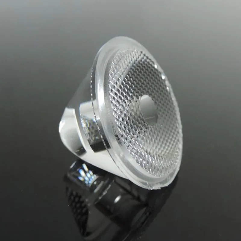 

29*19.4mm PMMA Material LED Imitation Lumen Lens,Beam Output Angle of 40 Degrees,Small Angle Focusing,Light Transmittance of 93%