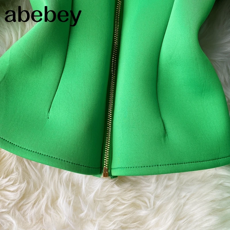 

Blusas Mujer Solid Stand Collar Puff Sleeve Autumn Ins High Fashion Women Blouses Vintage Korean Elegant Shirts