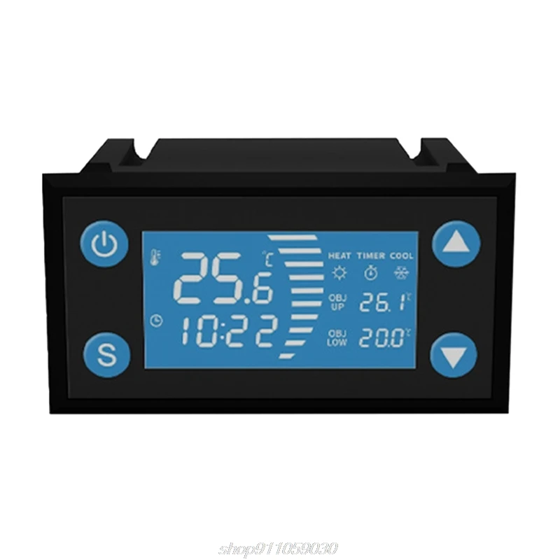 AC 110 220V Смарт Термостат с таймером Прохладный тепла для Аквариум инкубатор