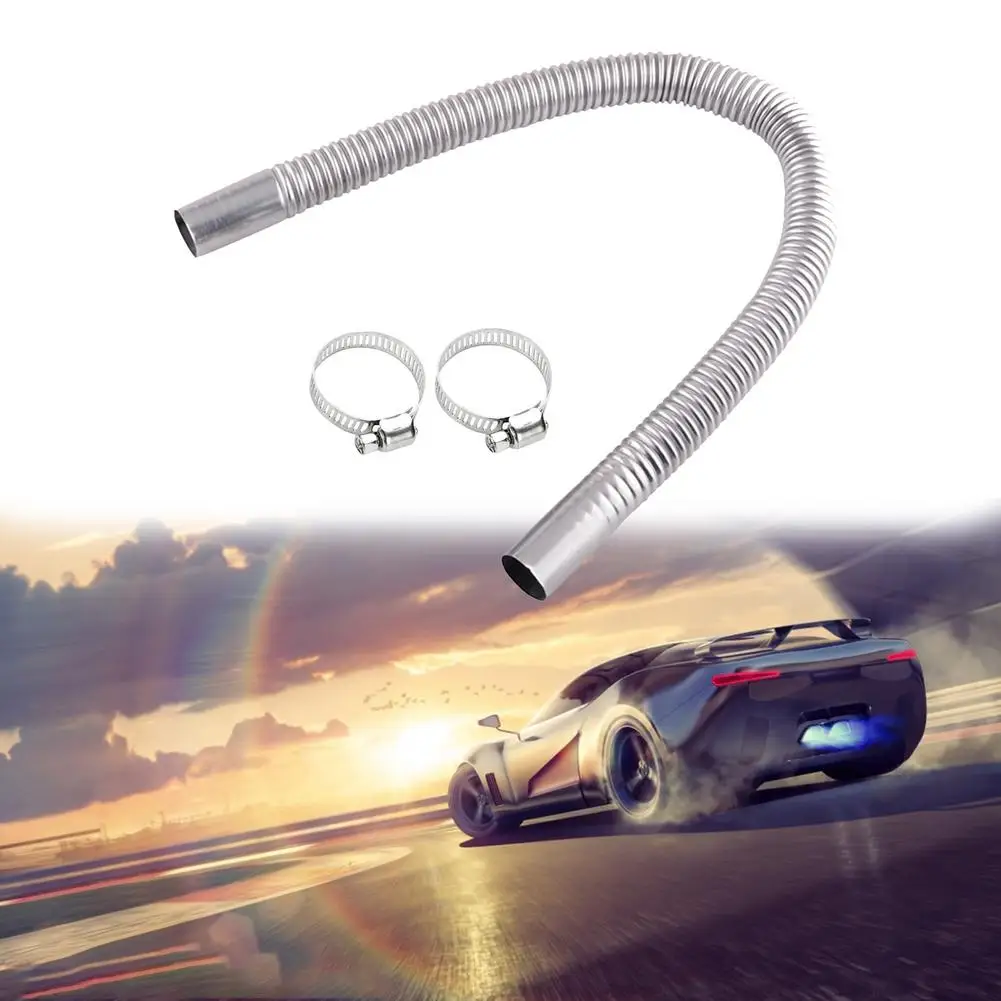 

100/150/200/250/300CM Diesel Parking Heater Stainless Steel Exhaust Pipe Tube Gas Vent Fit For Car Heaters Hose Accessories 2021