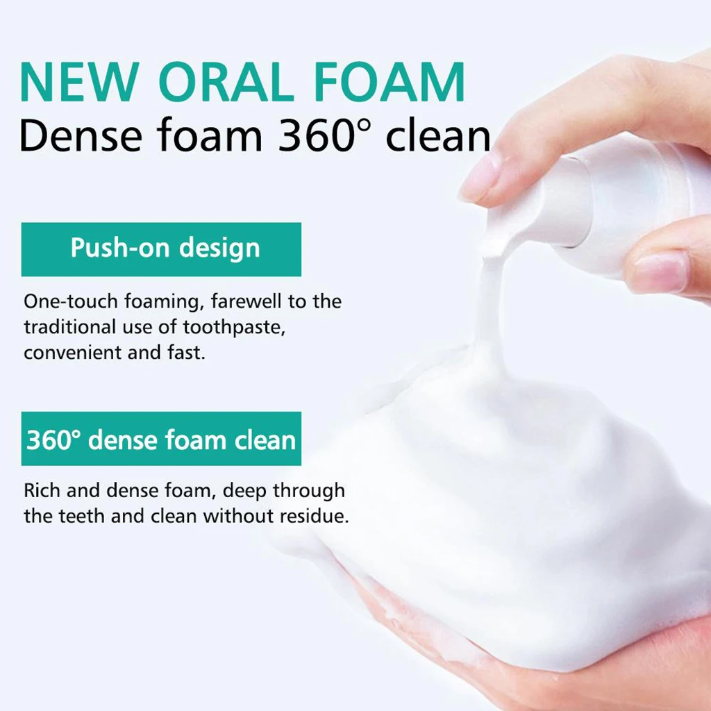 

Foam Cleaner & Teeth Whitening Toothpaste Mousse Foam Oral Care Cleaning
