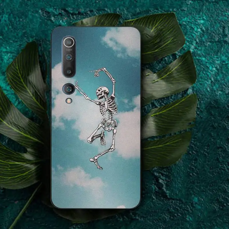 FHNBLJ ручной каркас с черепом для RedMi note 7 8 9 6 5 4 X pro 8T 5A | Мобильные телефоны и