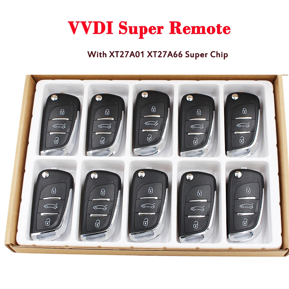 Пульт дистанционного управления Xhorse XEDS01EN VVDI с суперчипом XT27 подходит для