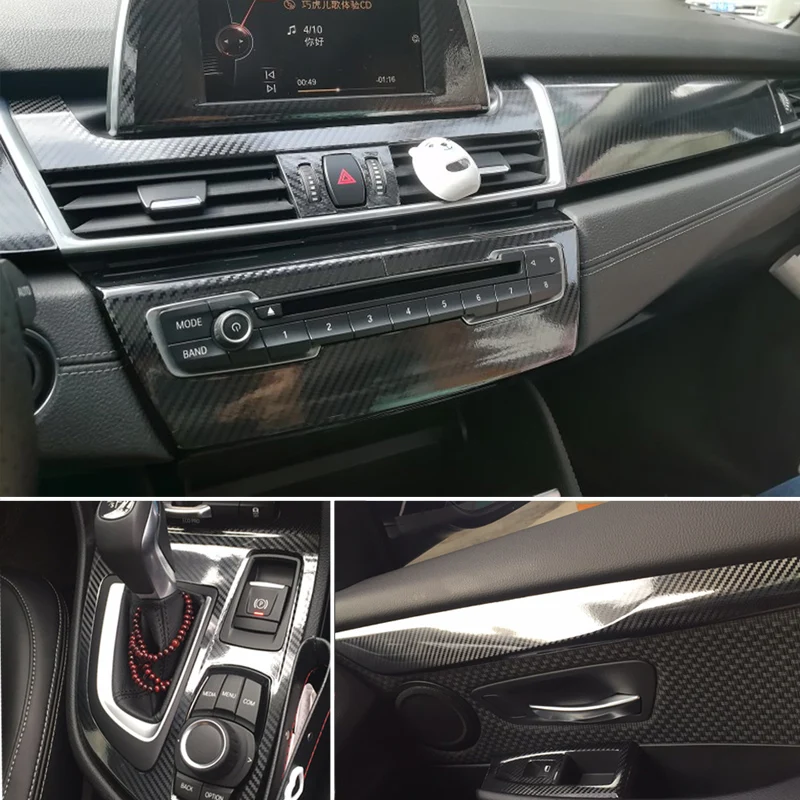 Для BMW 2 серии F22 F23 F45 f46интерьер Центральная панель управления дверная ручка