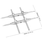 Гаечный ключ для объектива камеры E56B, изогнутые наконечники 25-130 мм