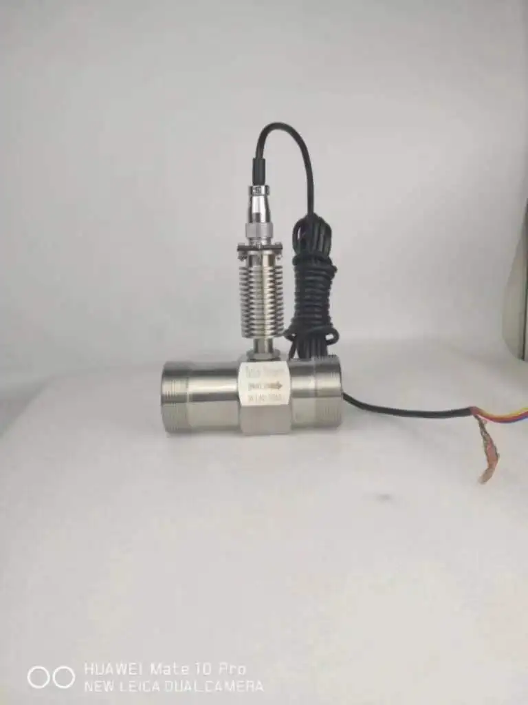 Турбинный расходомер 12 24 В постоянного тока жидкий воды высокая температура 20 ~ 250