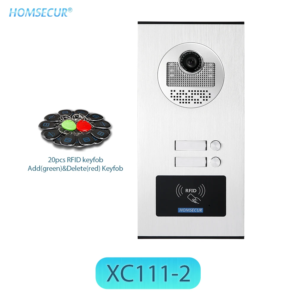 HOMSECUR 530C/XC111 2/3/4/6/8/10/12 Наружные камеры ИК ночного видения RFID Разблокировка для