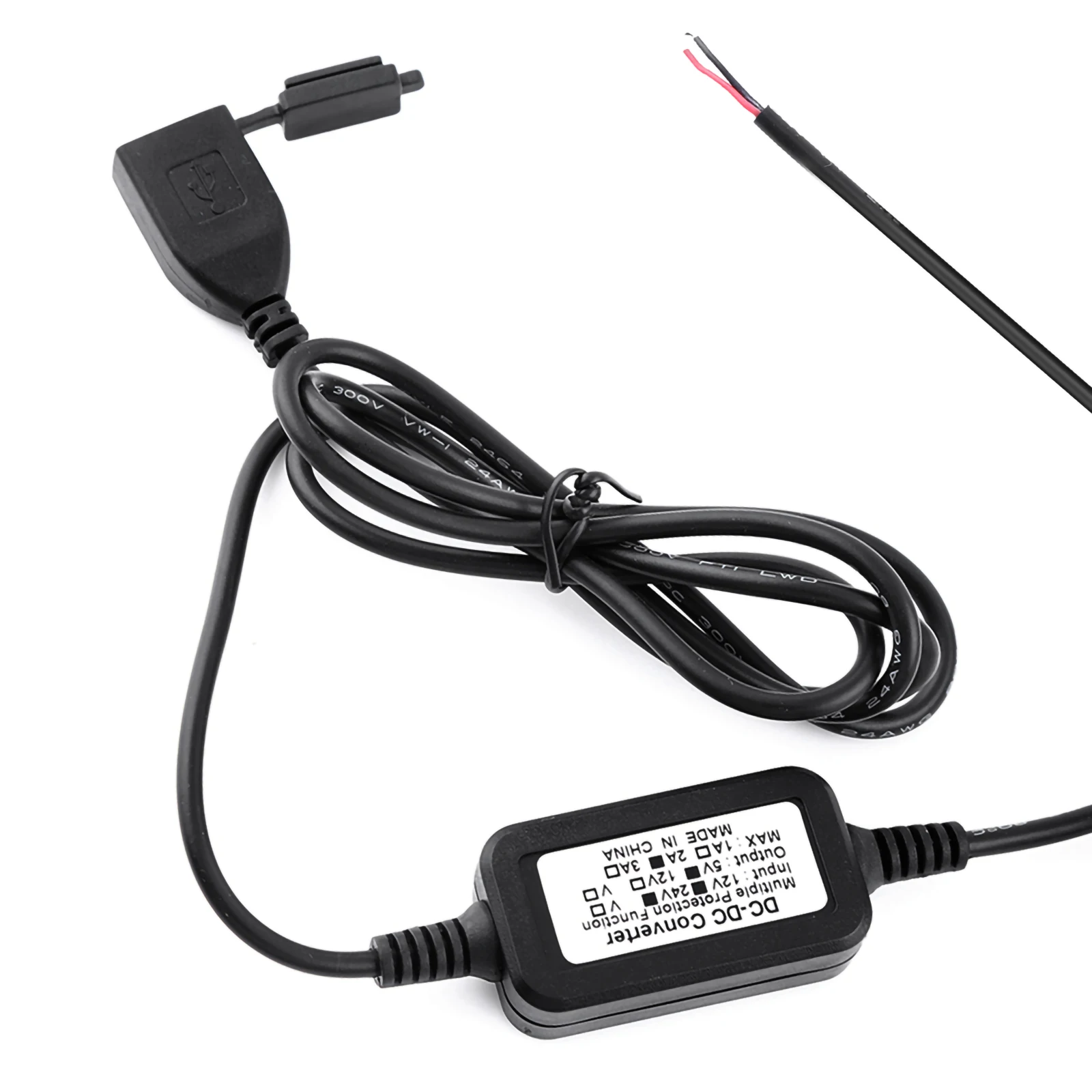 12V-24V USB Зарядное устройство Водонепроницаемый Питание Порты и разъёмы розетка