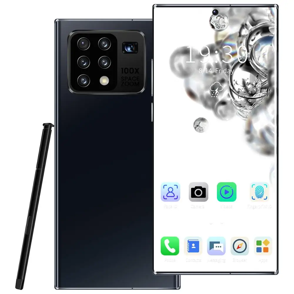 

Galay Note20+ 6.8 Inch Smartphone 8GB RAM 256GB ROM Snapdragon 855 Android Mobile Phone Cell Smart Phones Note20 Global Version
