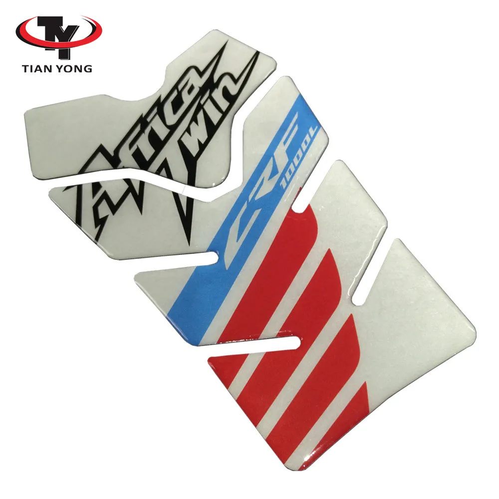 Для HONDA Africa Twin CRF1000L CRF1000 F 2016 2017 2018 3D Бак Газовая крышка Накладка наполнитель