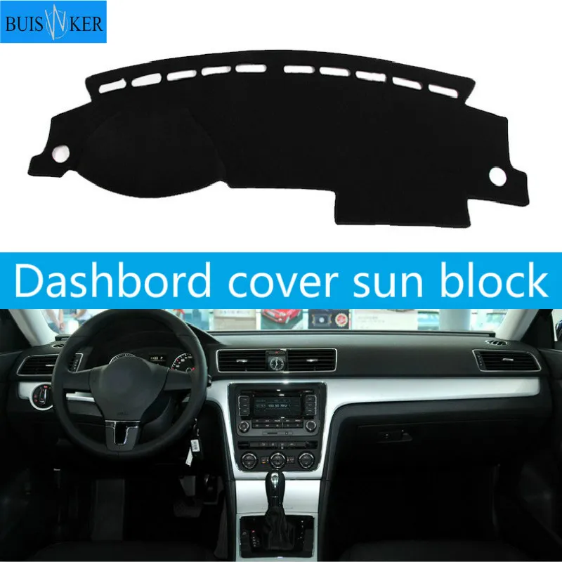 Панель приборной панели автомобиля коврик панель Dashmat солнцезащитный для Volkswagen VW