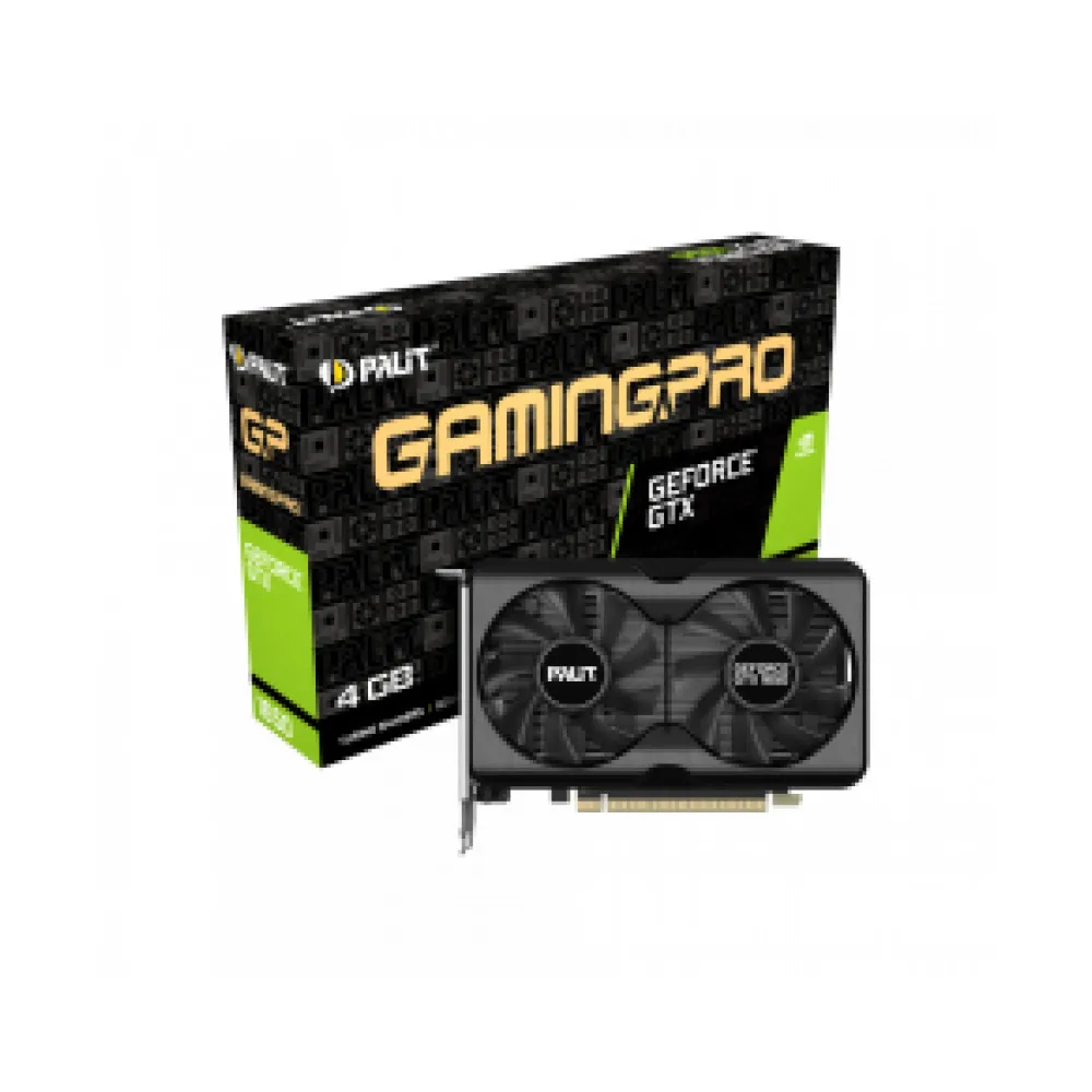 Видеокарта PALIT PCIE16 GeForce GTX 1650 GP 4G 4GB 1590 МГц 12 Gbps 128 бит GDDR6 NE6165001BG1-1175A | Компьютеры и