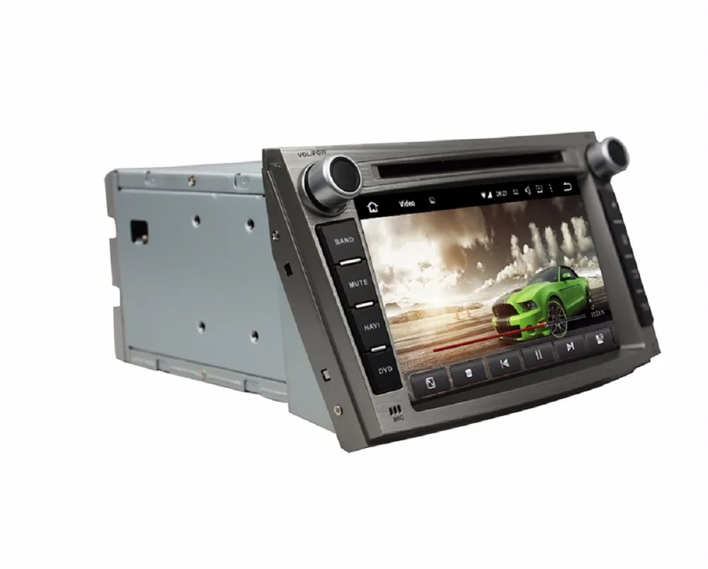 Автомобильный радиоприемник Octa Core Android 9 0 DVD плеер с GPS для Subaru Legacy outback 2009 2012