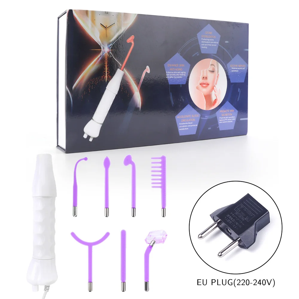 

Инструменты для красоты лица, высокочастотный аппарат для лица, Электротерапия, палочка, частота, бытовые ручные головные инструменты