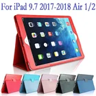 Чехол-книжка для iPad 2017 2018 5th 6th iPad Air 1 Air 2, Магнитный смарт-чехол A1566 A1822, ПУ подставка для iPad 9,7 Air 2, чехол