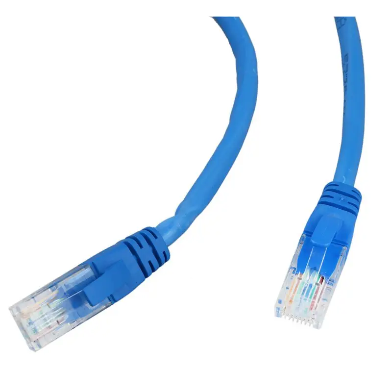 Плоский патч-кабель CAT6 Ethernet 100 м/1000 Мбит/с Сеть RJ45 плоский оптовая продажа 5 м до 50