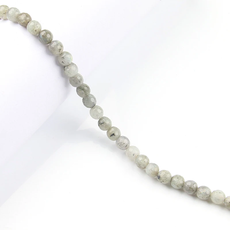 

Quality Gray Glitter Loose Spacer Bead for Jewelry Making DIY Bracelet Accessories ( Pick Size 4 6 8 10 Mm )