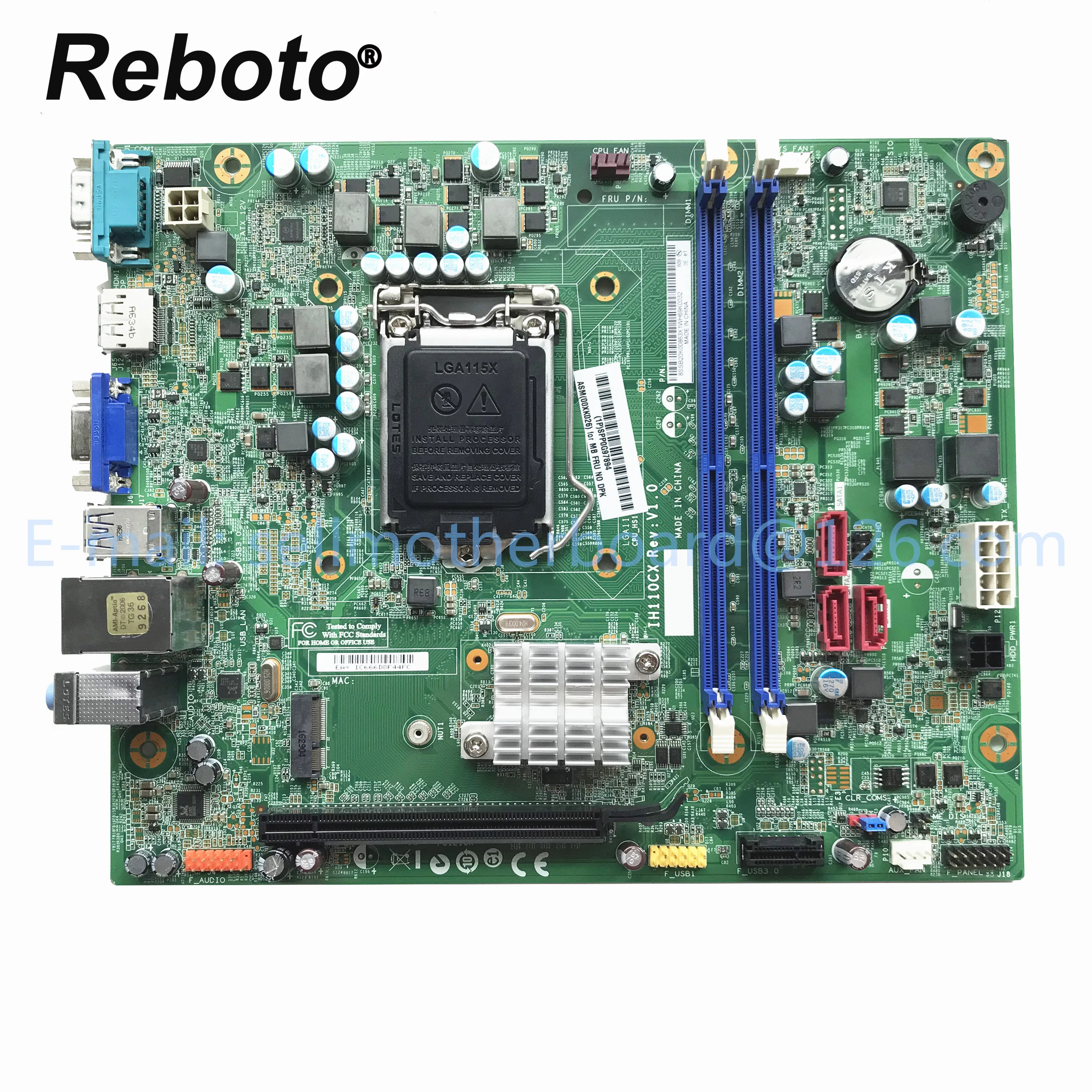 Высокое Качество для Lenovo S510 510S 08ISH настольная материнская плата IH110CX Rev:v1.0 FRU 00XK026