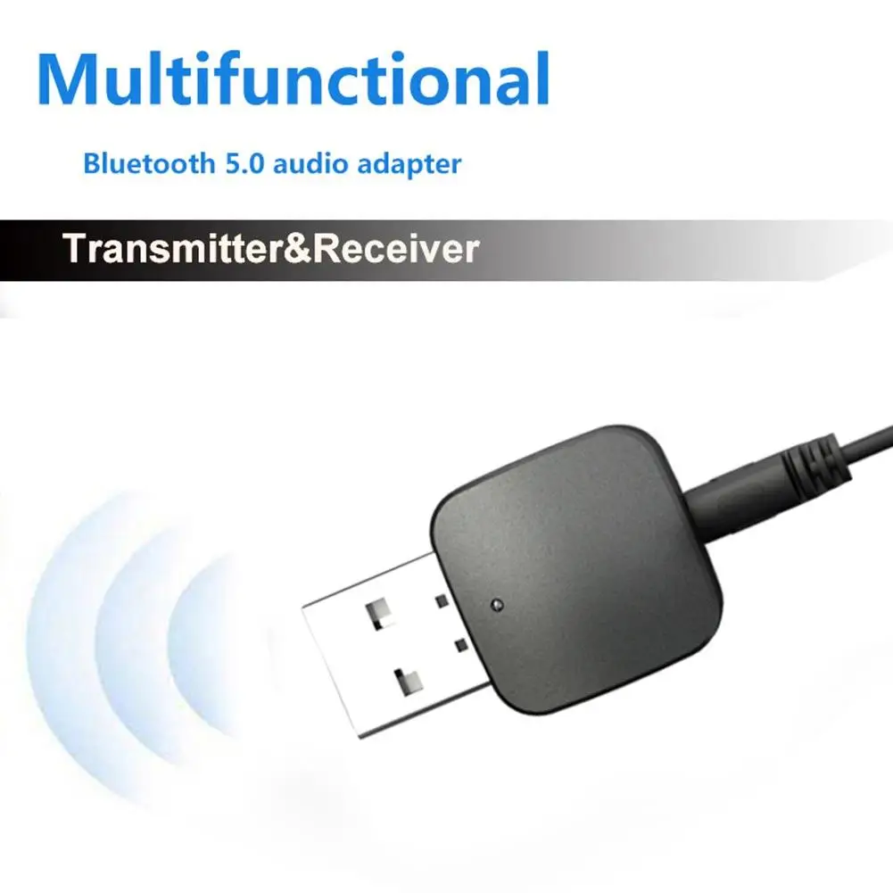 Новейший Bluetooth 5 0 передатчик 2-в-1 приемник Мини 3 мм AUX стерео беспроводной адаптер