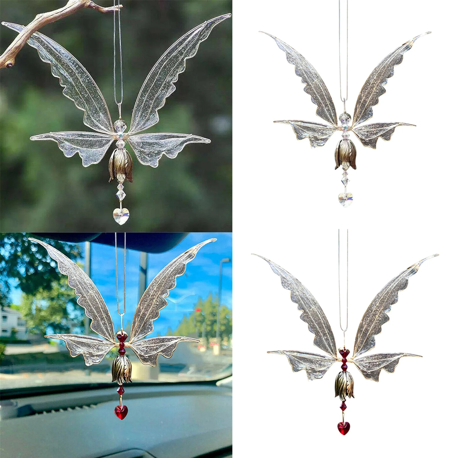 

Butterfly Fairy Crystals ing Window Décor