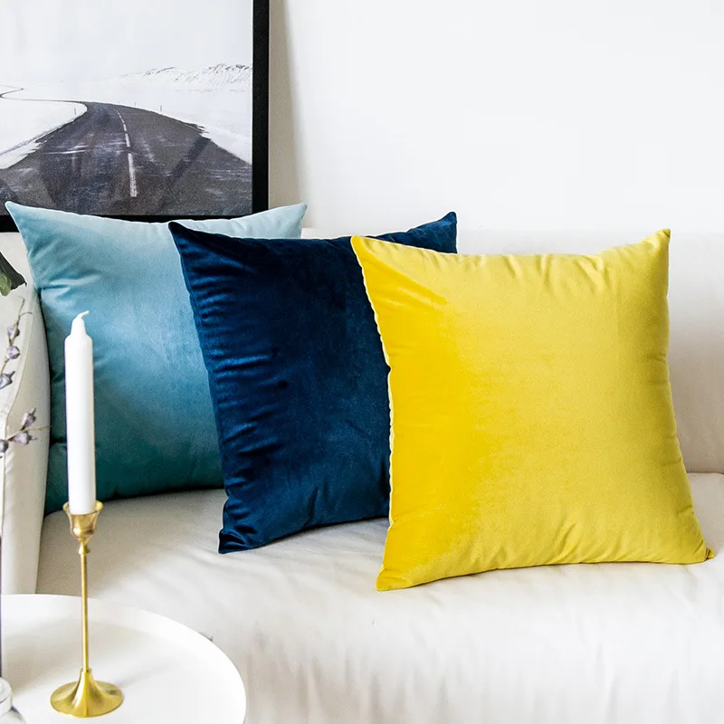 Microfine наволочка скандинавский сплошной цвет спинка кровати голландская