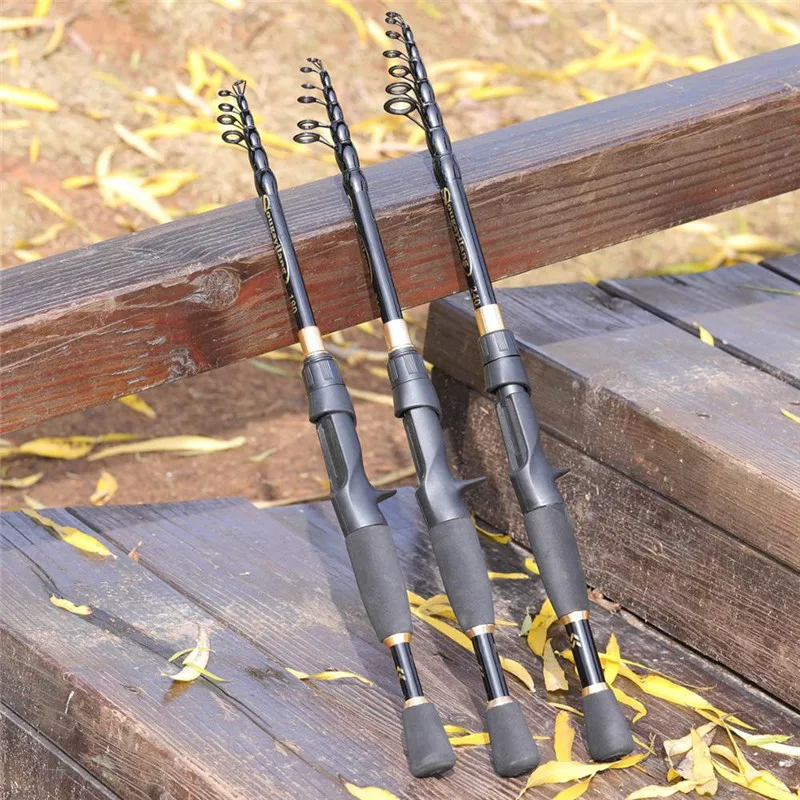 Удочка телескопическая Ультралегкая из углеродного волокна 1 8 2 4 м|Удочки| |