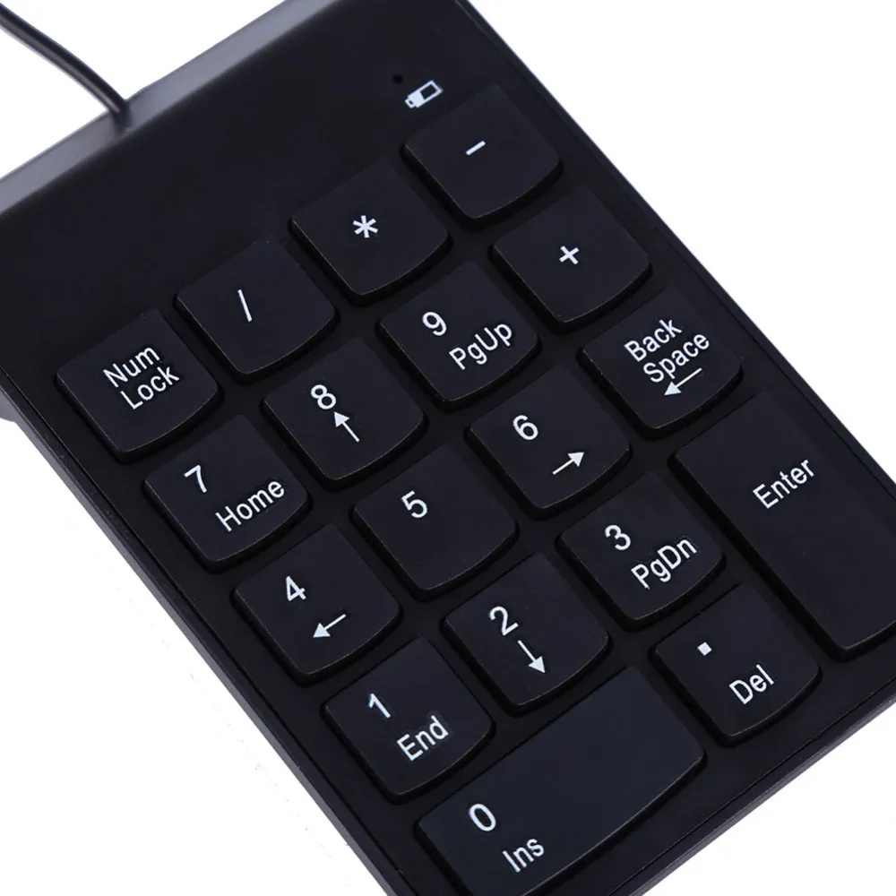 Клавиатура с цифрами/USB Проводная Мини для ноутбука настольного ПК