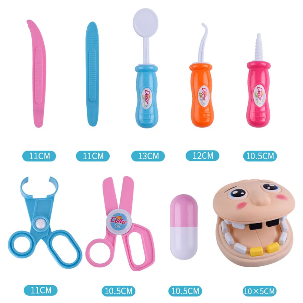 17 шт. детский набор для ролевых игр врач медсестра стоматолог|Наборы доктора| |