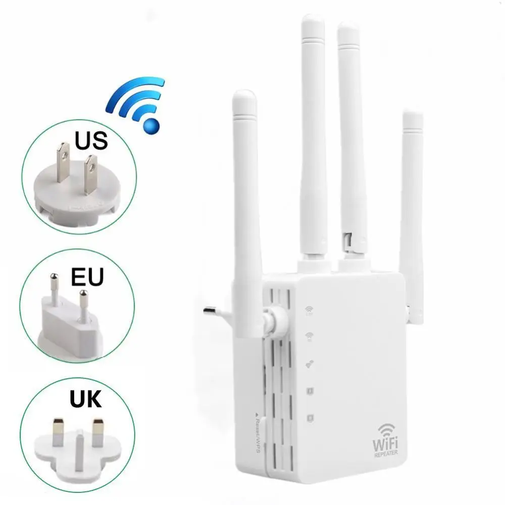 

Ретранслятор Wi-Fi, 1200 Мбит/с, двухдиапазонный усилитель Wi-Fi 2,4 ГГц и 5G, усилитель Wi-Fi с индикатором сигнала и т. д.