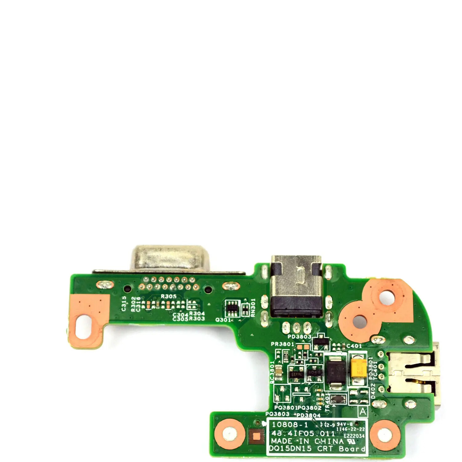Новый DC Разъем питания Порт VGA USB 2 0 IO доска для Dell Inspiron 15R N5110 PFYC8 CRT 48.4if05021