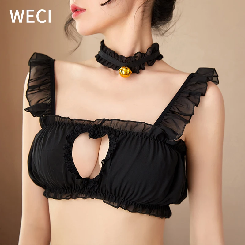 Женский соблазнительный костюм WECI кошки девушки косплей милое Аниме чувственное