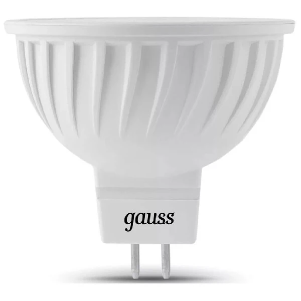Лампа GAUSS LED MR 16 GU5.3 5W 12 V 4100 K 201505205|Новизна освещения| |