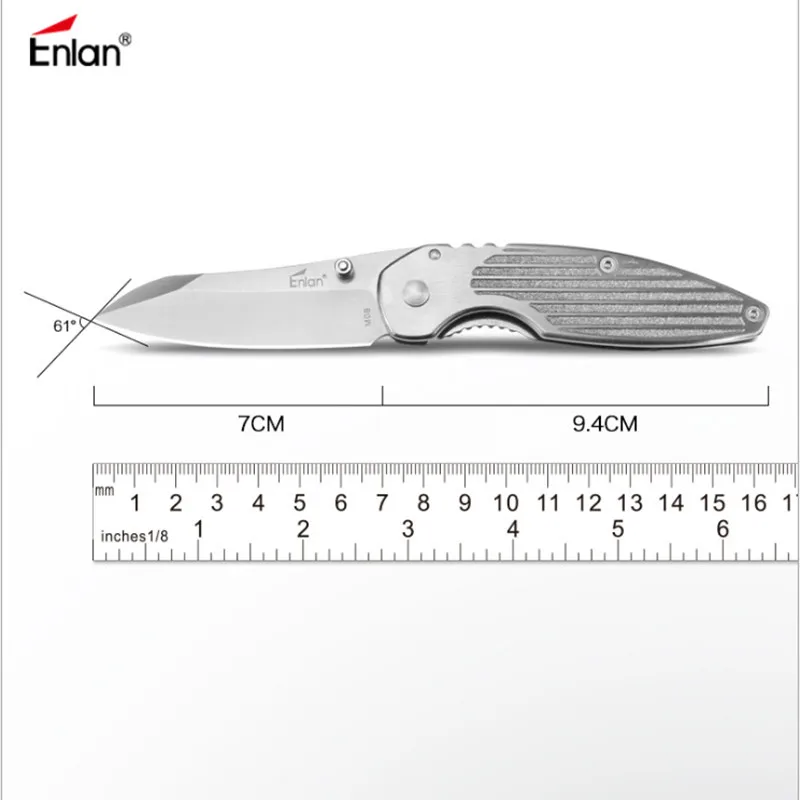 Enlan M08 2 складной нож 8Cr13MoV лезвие деревянная ручка кемпинг выживания Топ Военный