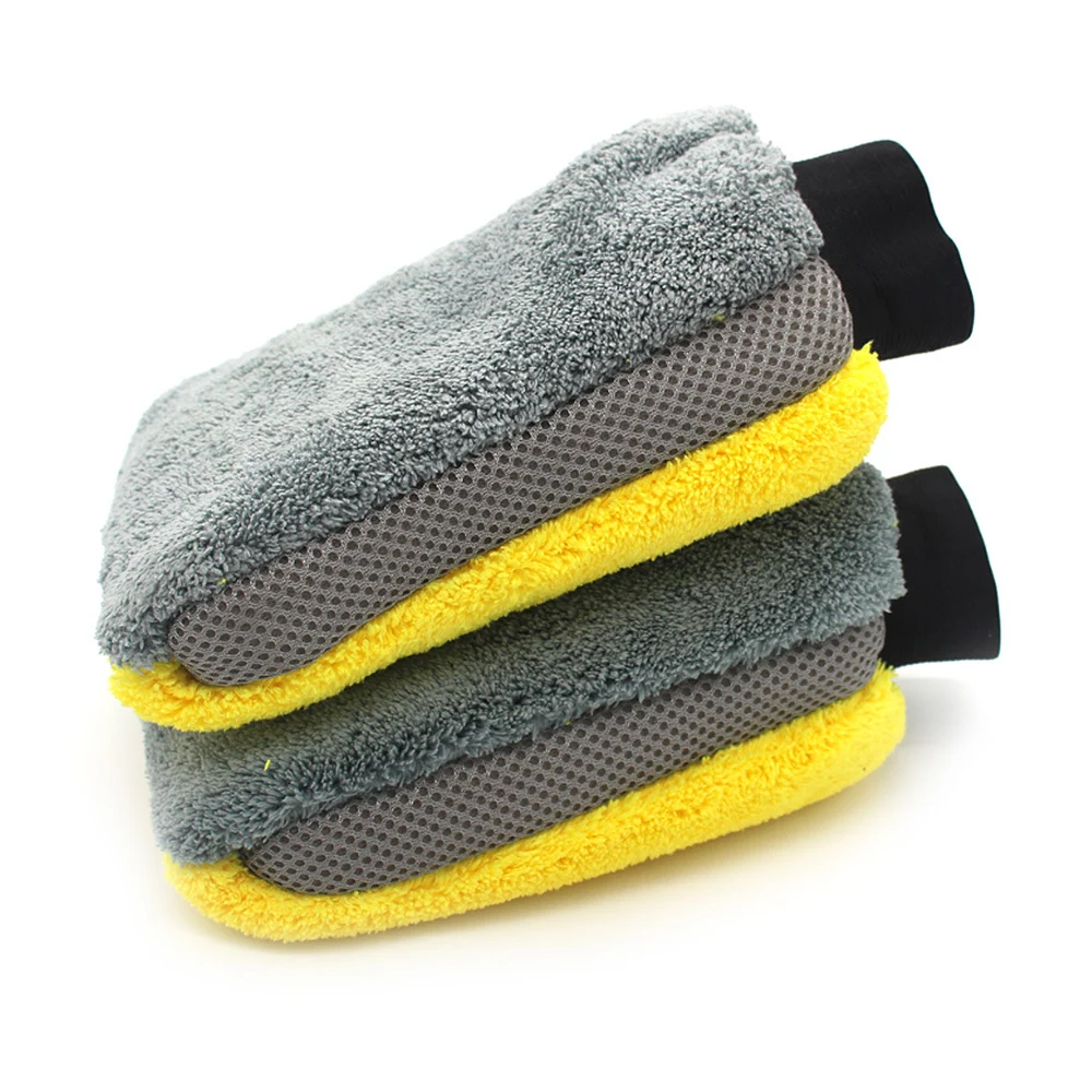 1 шт. перчатки из микрофибры для мытья автомобиля щетка колеса