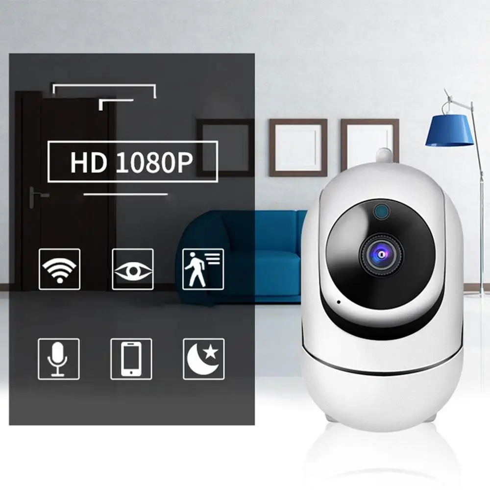 Intelligent High-Definition Wireless Camera Home Indoor Wifi Remote Surveillance Camera Home Monitor