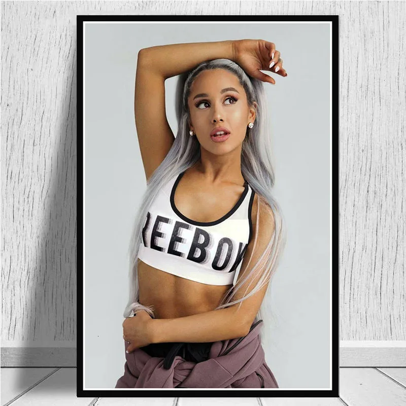 Плакаты и принты Ариана Гранде с изображением музыкальных певец картины на