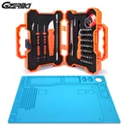 Набор прецизионных отверток для электроники с силиконовым ковриком, набор магнитных инструментов для ремонта мобильных телефонов, iPhone, ноутбуков и компьютеров