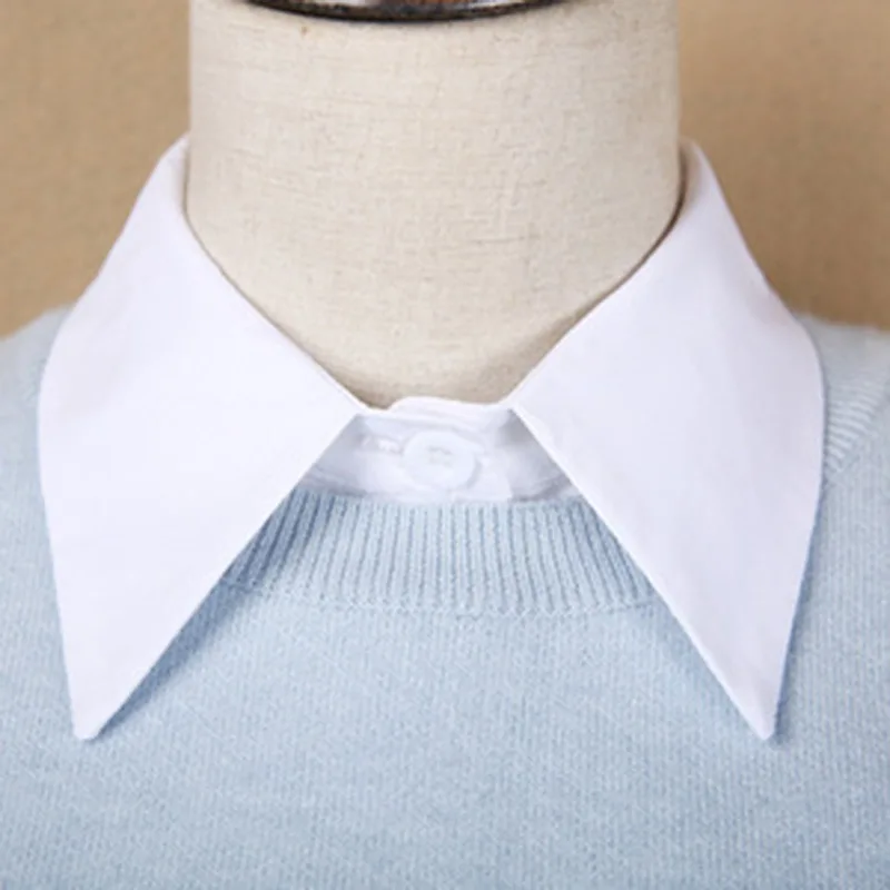 

Fashion Neckwear Clothing Accessories Women Detachable Lapel Shirt Fake Collar False Blouse x