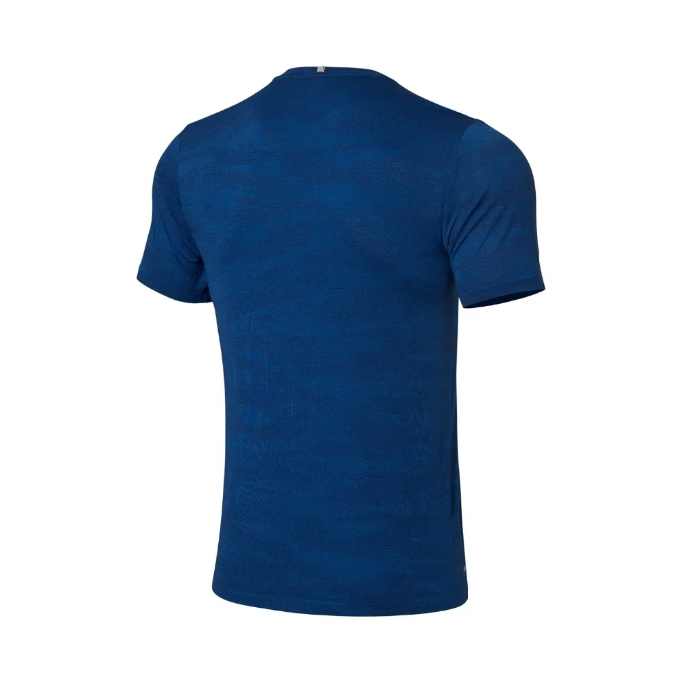 Мужская футболка для бега Li Ning Series AT DRY дышащая Спортивная стандартного кроя с