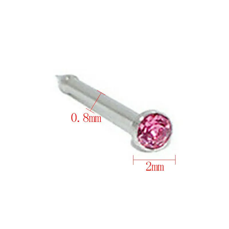 

1unit Disposable Safe Sterile Piercing Unit For Gem Nose Studs Piercing Gun Piercer Tool Machine Kit Earring Stud Body Jewelry