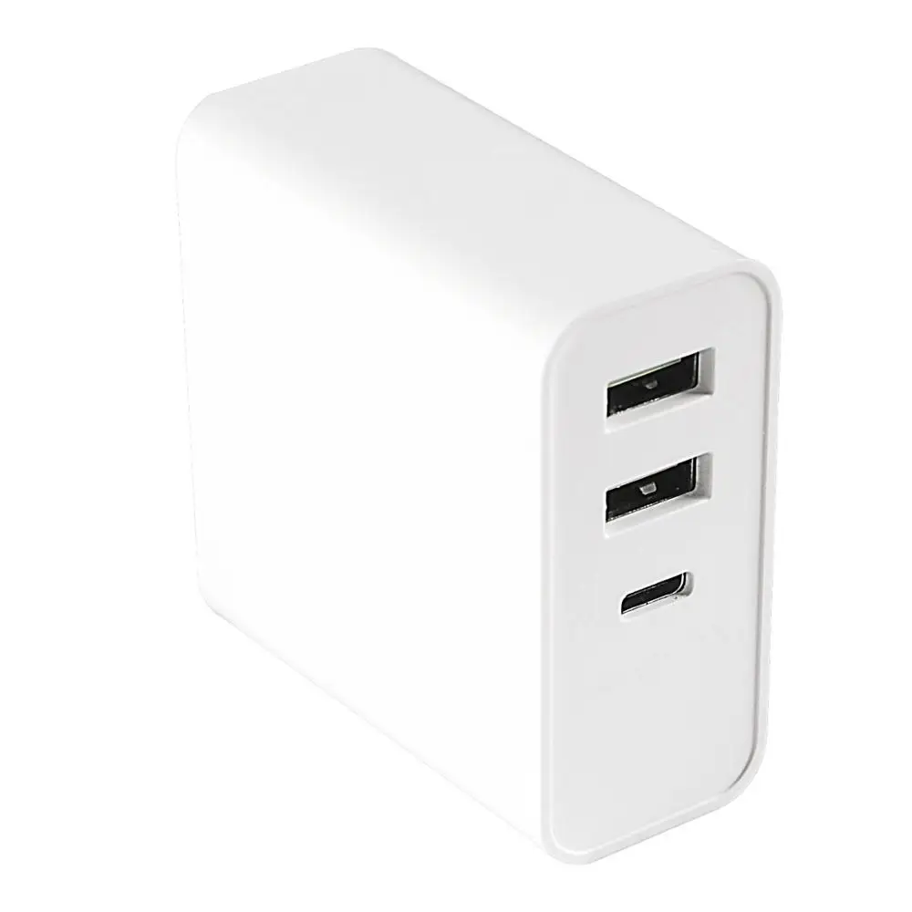 Bakeey 45 Вт 57 Вт Тип C двойное USB быстрое зарядное устройство 3,0 PD Зарядное устройство USB зарядное устройство ЕС вилка портативное быстрое зарядное устройство для мобильного телефона