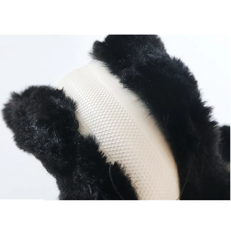 Модный чехол для руля автомобиля 38 см зимний плюшевый мягкий теплый аксессуары