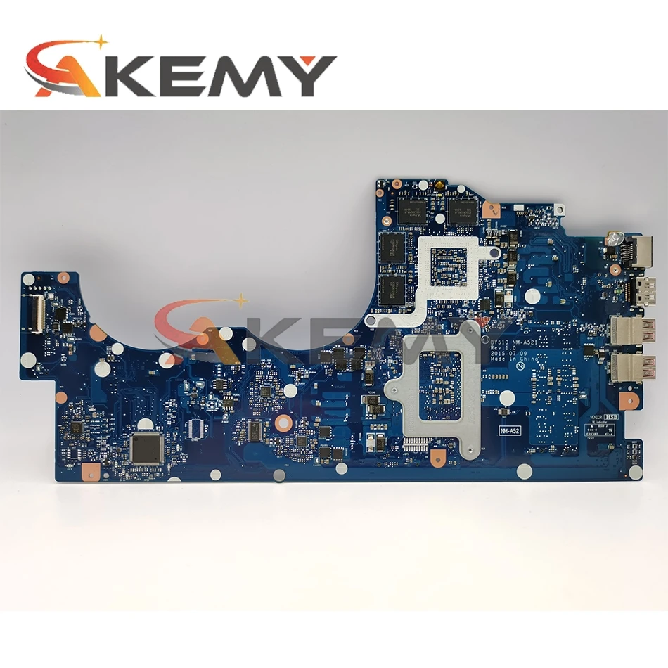 BY510 NM-A521 материнская плата для ноутбука Lenovo Y700-15ACZ ноутбук Процессор FX-8800P R9 M385 4G DDR3
