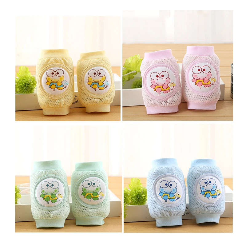 Мультяшные детские наколенники противоскользящая сетчатая подушка из