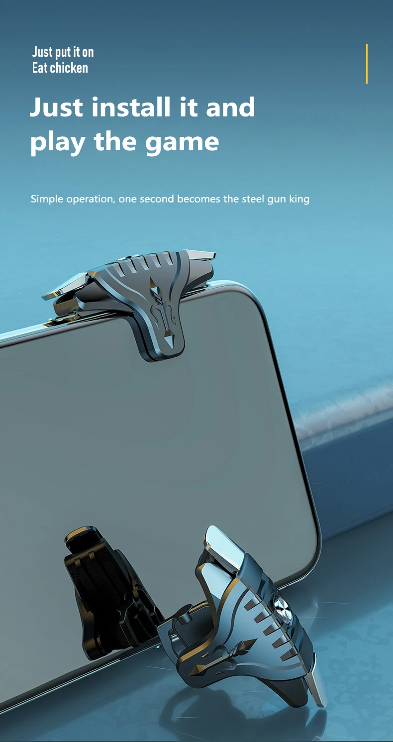 Игровой джойстик для телефона триггеры IPhone сотовый геймпад Android Fire Aim триггер