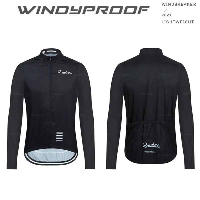 

RAUDAX 2021 Lightweight Men's Cycling Jackets Team Windproof Mountain Bike Windbreaker Ciclismo Masculino Ultralight Alpine F1